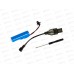 Машинка на пульте р/у 3103516, свет, USB заряд, 2 цв., в коробке