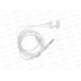 Наушники вакуумные AUX разъём с МК 1.2м Borodone BM77 White Наушники вакуумные AUX разъём с МК 1.2м Borodone BM77 White