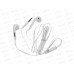 Наушники вкладыши AUX разъём с МК 1.2м Borodone BM55 White Наушники вкладыши AUX разъём с МК 1.2м Borodone BM55 White