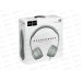 Наушники полноразмерые HOCO W21 Gracefil charm wire control Grey
