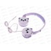 Наушники полноразмерые детские HOCO W61 Purple Наушники полноразмерые детские HOCO W61 Purple