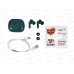 Наушники беспроводные вакуумные More choice БB36 TWS Green