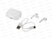 Наушники беспроводные вакуумные Hoco EW96 TWS White