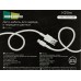Дата-кабель More USB 2.0A для micro USB More choice  K19m TPE 2м белый
