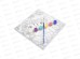 Холст для росписи 20*20см Единороги, CANV20X20-132239