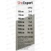 SHOExpert шнурки толстые вощ.х/б 75см Коричневые блистер *10