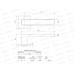 Ручки для дверей Аллюр Лана CP/W+L 45-8 CP (86211/S45) хром/бел 15713