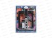 Ручки для дверей Аллюр Коломбо BL+L45-8 BL (23150/S45) мат.черн 15200 Ручки для дверей Аллюр Коломбо BL+L45-8 BL (23150/S45) мат.черн 15200
