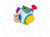 Игрушка развивающая Levatoys Улитка МК99-21, FCJ1320200 в пакете