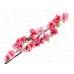 10Букет 63см ветка Сакуры искуствен. розовая нежн. 24-VET-1 (10шт)