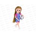 Кукла малышка Miss Kapriz MK55858D футболистка FCJ1434514 в пакете Кукла малышка Miss Kapriz MK55858D футболистка FCJ1434514 в пакете