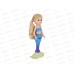 Кукла малышка Miss Kapriz MK55886D Русалочка FCJ1434522 в пакете Кукла малышка Miss Kapriz MK55886D Русалочка FCJ1434522 в пакете