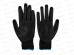 Перчатки нейлоновые (полиур покр) Terra GM-1001PU-black-9, черн.,р.9*12/240