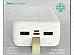 Зарядное устройство (Пауэрбанк)2USB 2,0A 1Type-C 1micro J111B White Зарядное устройство (Пауэрбанк)2USB 2,0A 1Type-C 1micro J111B White