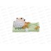 Фигурка Символ года с подставкой для свечи 7,5х4,5см, 2 в, 398-888  г